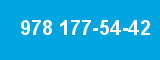 978 177-54-42 978 177-54-42